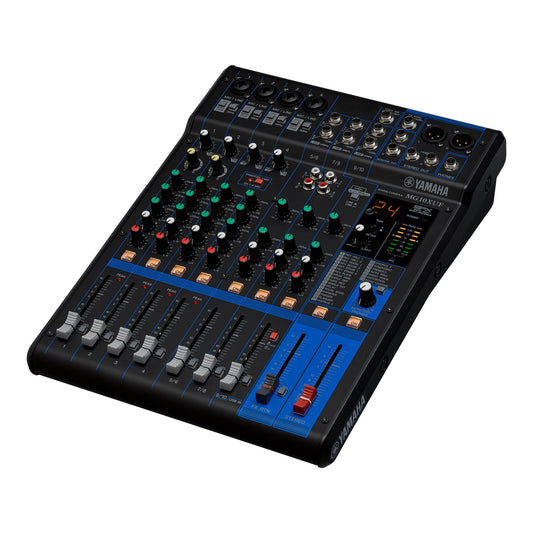 Yamaha MG10XUF 10-Channel Analog Mixing Console with Effects, USB & Faders