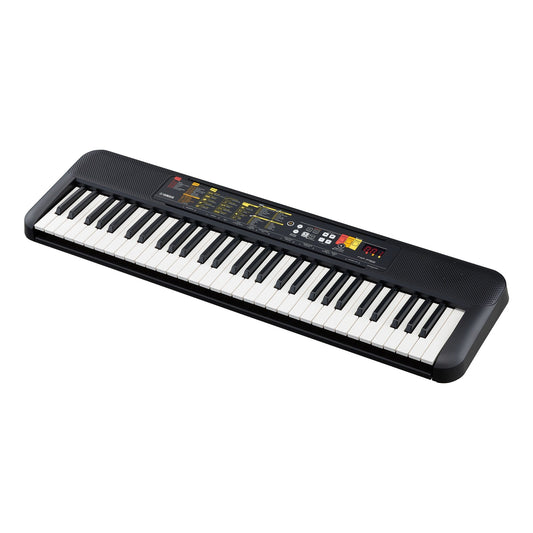 Yamaha PSR-F52 — diagonal side view