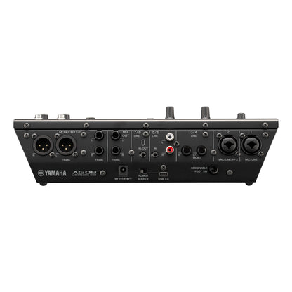 Yamaha AG08 8-Channel Live Streaming Mixer & USB Audio Interface