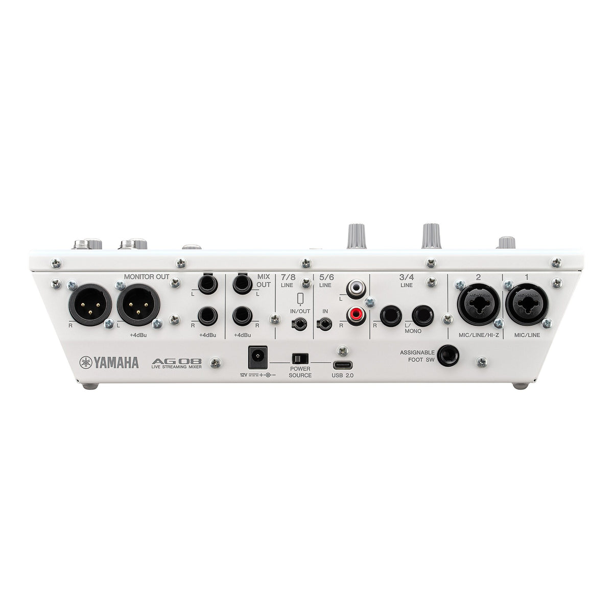Yamaha AG08 8-Channel Live Streaming Mixer & USB Audio Interface