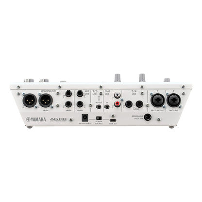 Yamaha AG08 8-Channel Live Streaming Mixer & USB Audio Interface