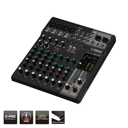 Yamaha MG10X 10-Channel Analog Mixing Console with SPX Effects
