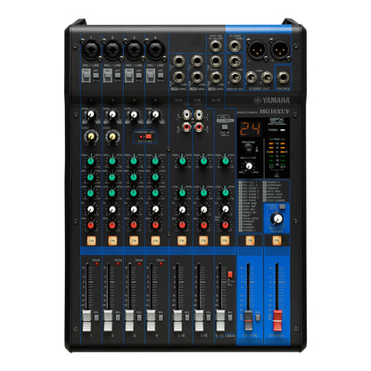 Yamaha MG10XUF 10-Channel Analog Mixing Console with Effects, USB & Faders