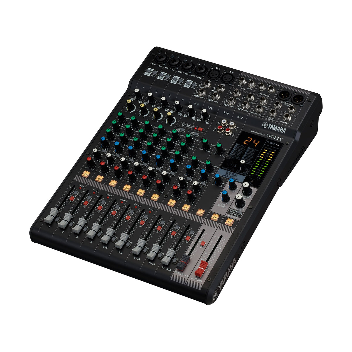 Yamaha MG12X 12-Channel Analog Mixing Console with SPX Effects