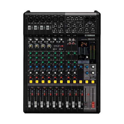 Yamaha MG12X 12-Channel Analog Mixing Console with SPX Effects