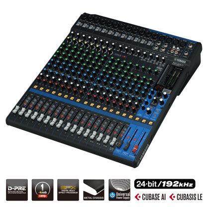 Yamaha MG20XU 20-Channel Analog Mixing Console with Effects & USB