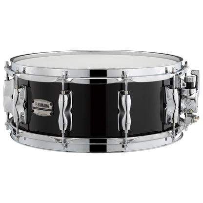 Yamaha Recording Custom RBS1455 birch snare drum in Solid Black finish