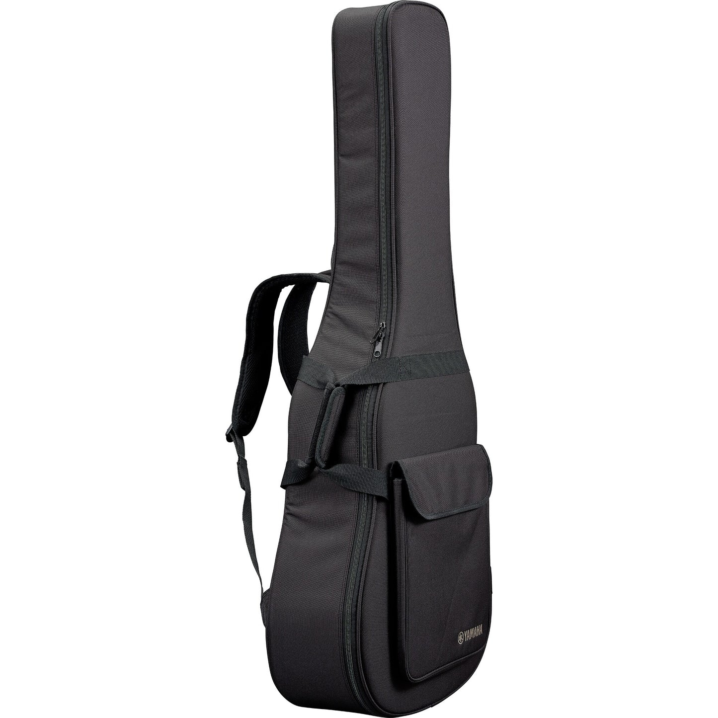 Included Yamaha stiffened fabric gig bag with backpack straps and accessory pocket
