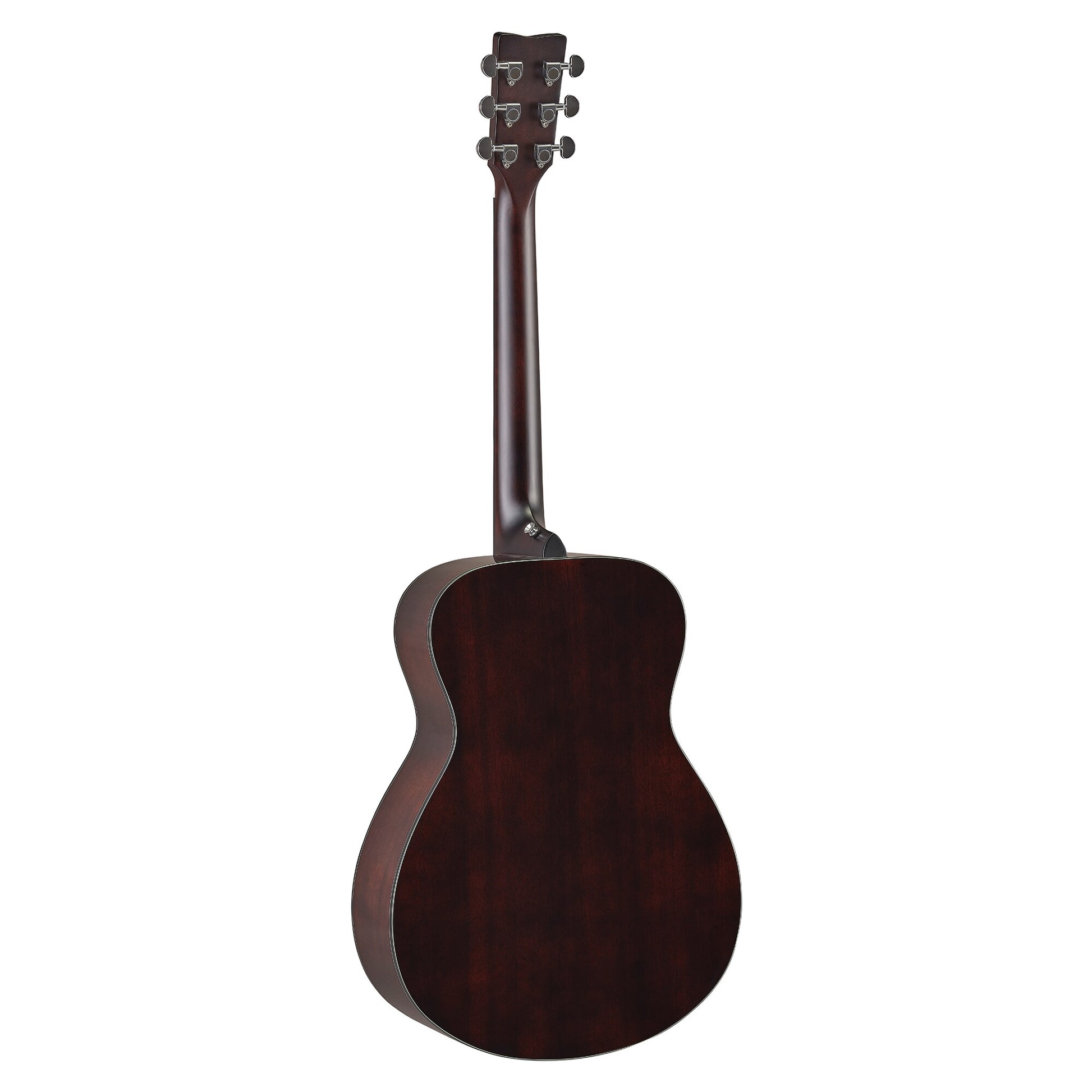 Yamaha TAS1E in Natural, rear three-quarter view of the mahogany back