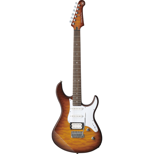 Yamaha Pacifica 212VQM — Tobacco Brown Sunburst