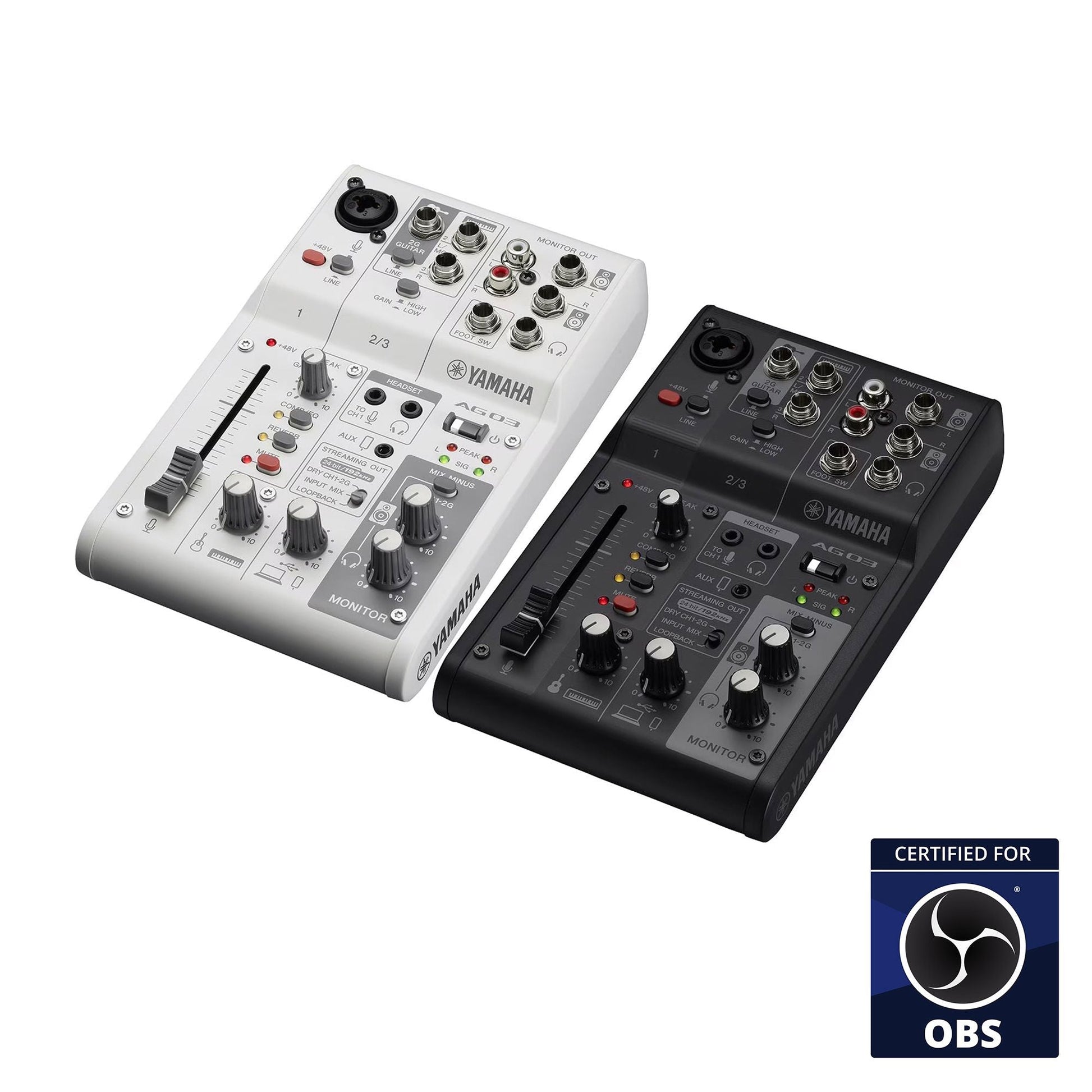 Yamaha AG03MK2 Live Streaming Mixer – official Yamaha product image 2