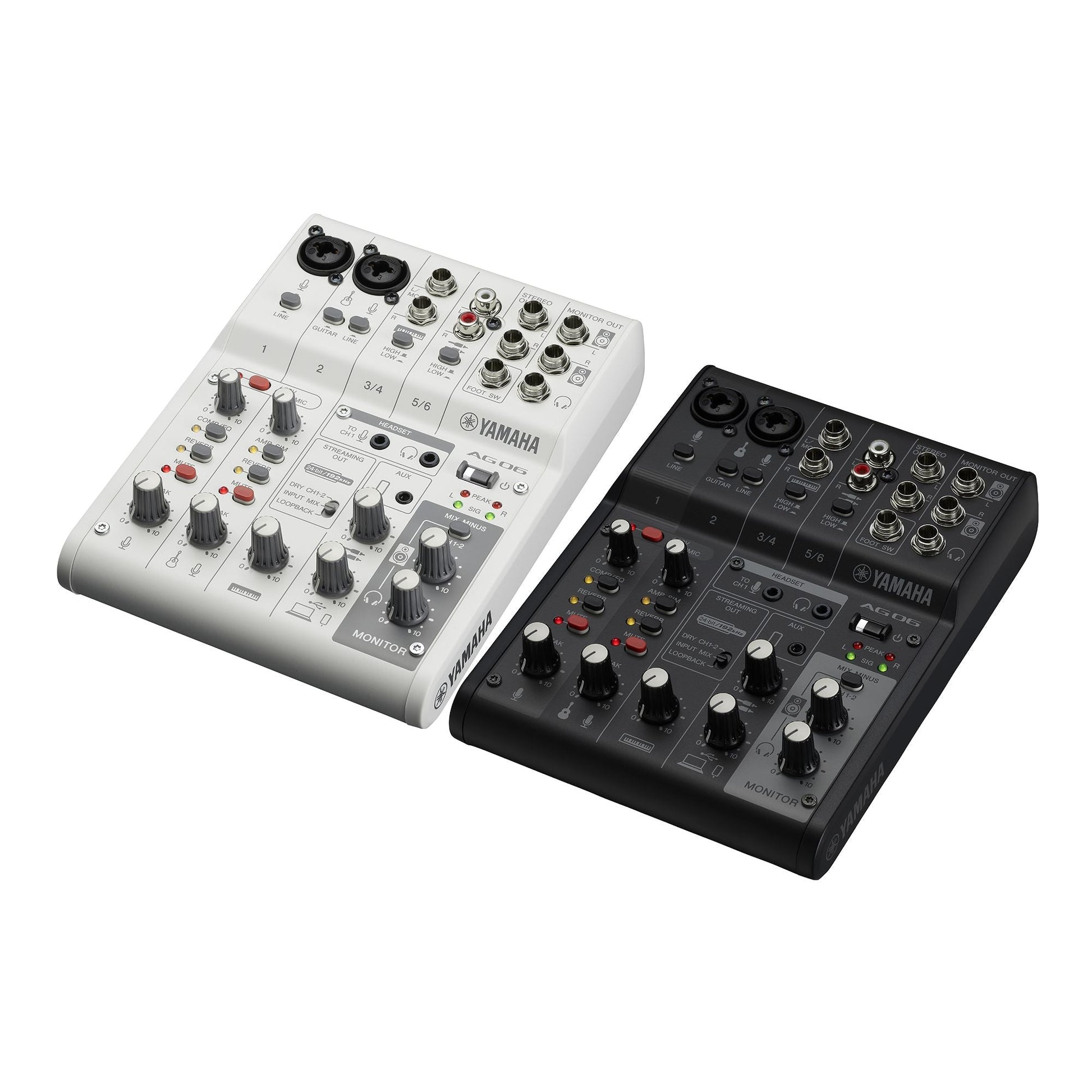 Yamaha AG06MK2 Live Streaming Mixer – official Yamaha product image 1