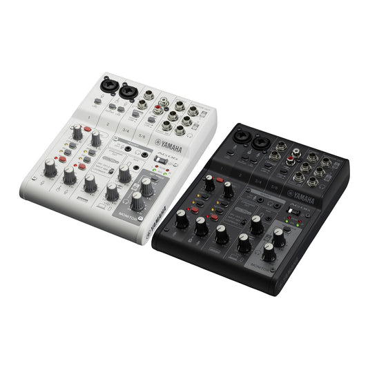 Yamaha AG06MK2 Live Streaming Mixer – official Yamaha product image 1