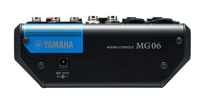 Yamaha MG06 Mixing Console – official Yamaha product image 3