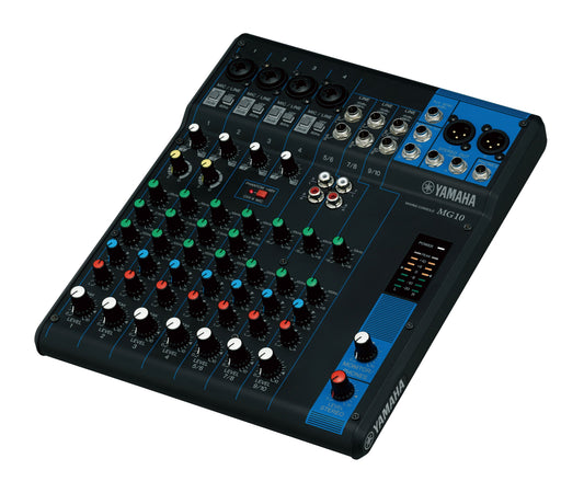Yamaha MG10 Mixing Console – official Yamaha product image 1