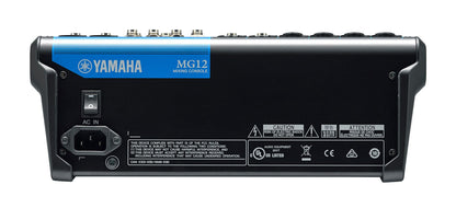 Yamaha MG12 Mixing Console With Effects – official Yamaha product image 3