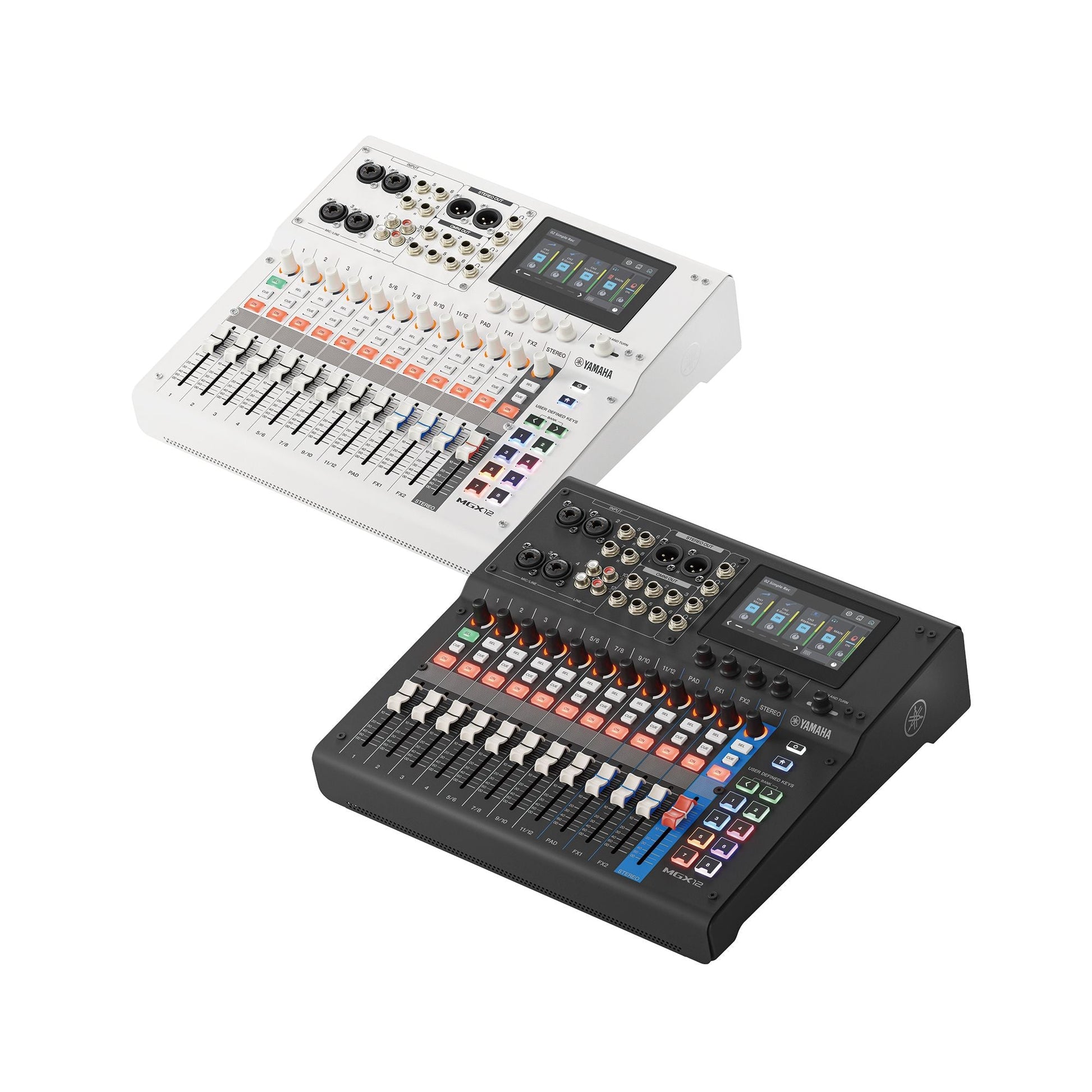 Yamaha MGX12 Digital Mixing Console - Black – official Yamaha product image 1