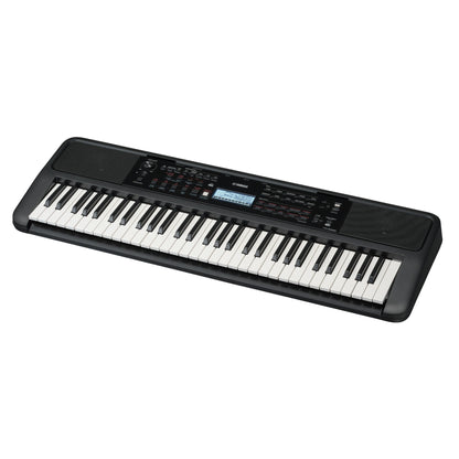 Yamaha PSR-E383 — diagonal side view