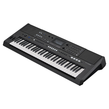 Yamaha PSR-E583 — diagonal side view