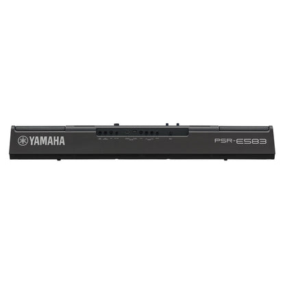 Yamaha PSR-E583 — rear view