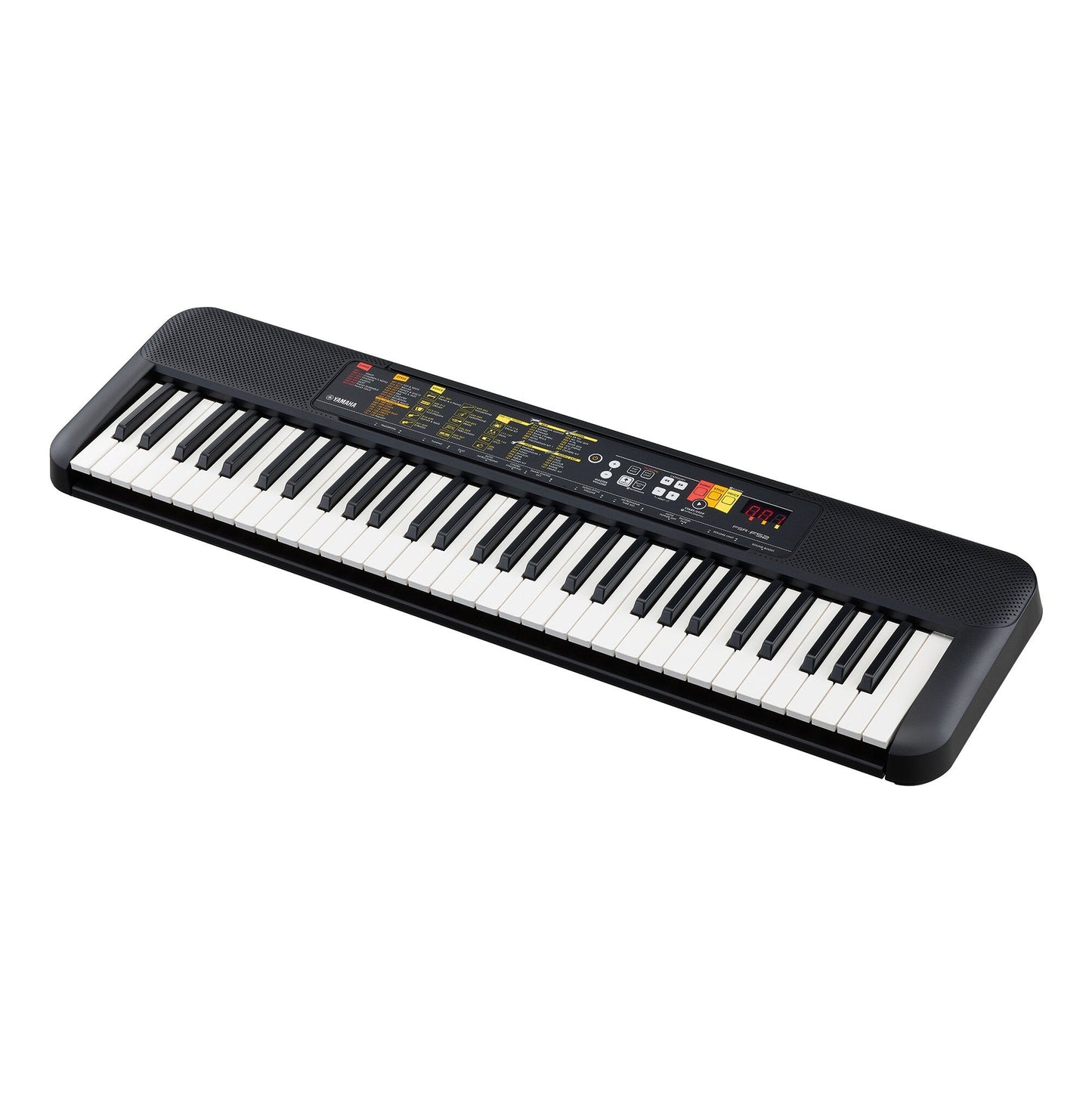 Yamaha PSR-F52 — diagonal side view
