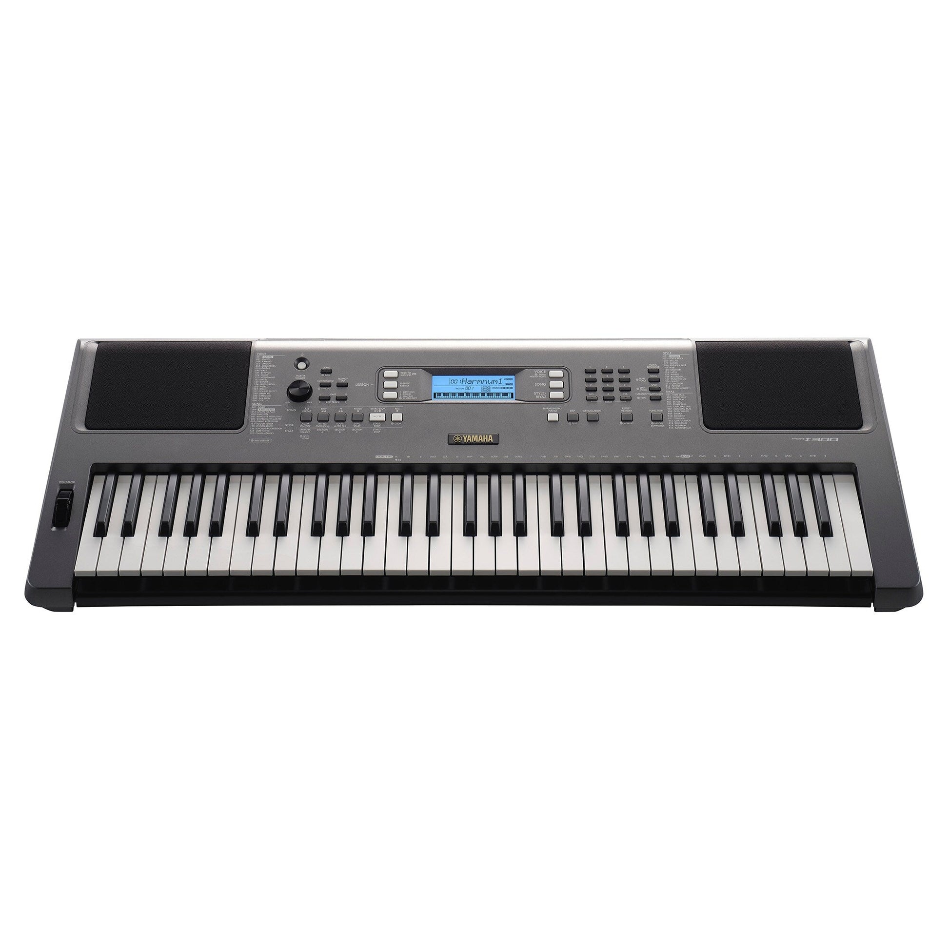 Yamaha PSR-I300 — front view