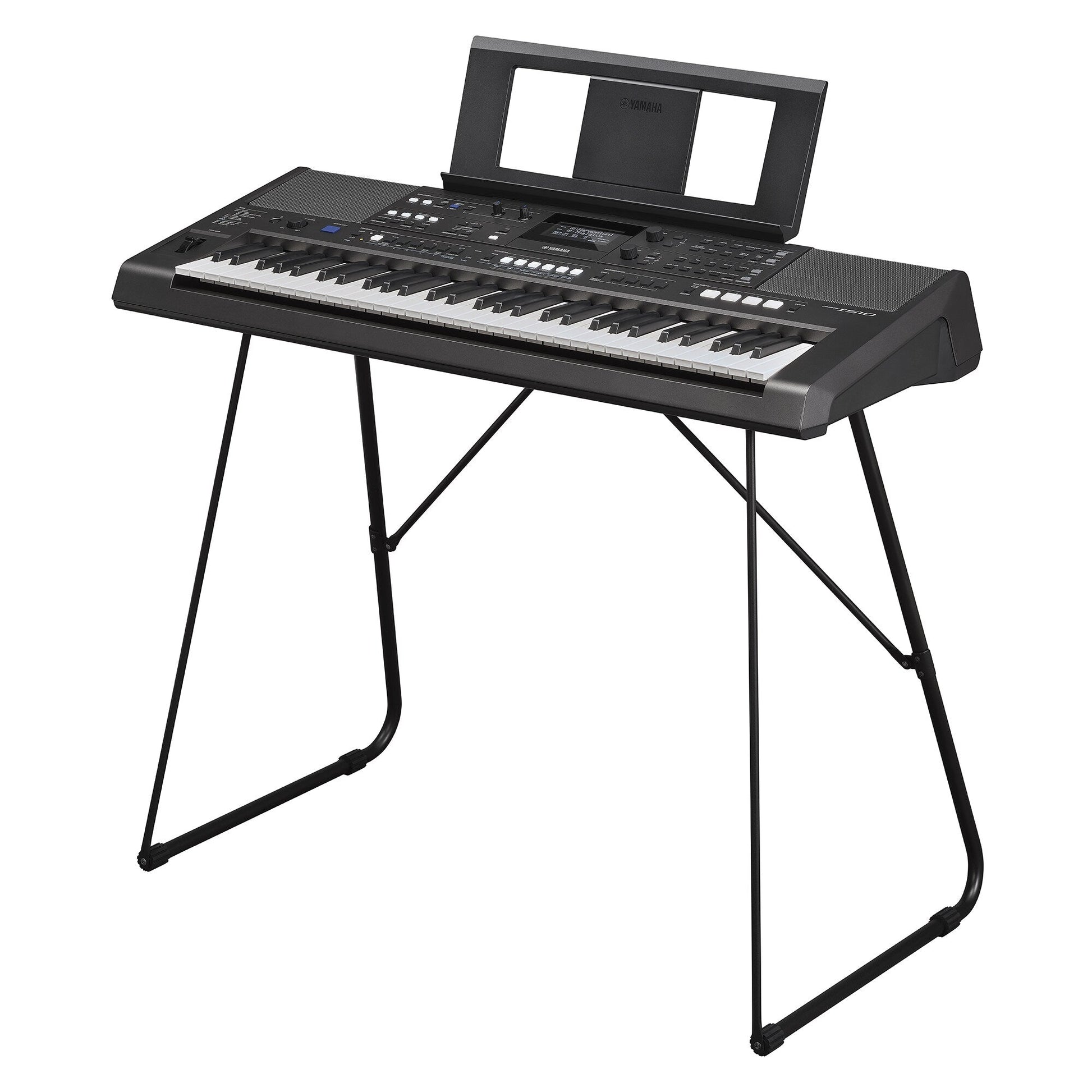 Yamaha PSR-I510 — on Yamaha L-2C keyboard stand
