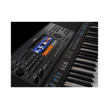 Yamaha PSR-SX720+ — panel controls detail
