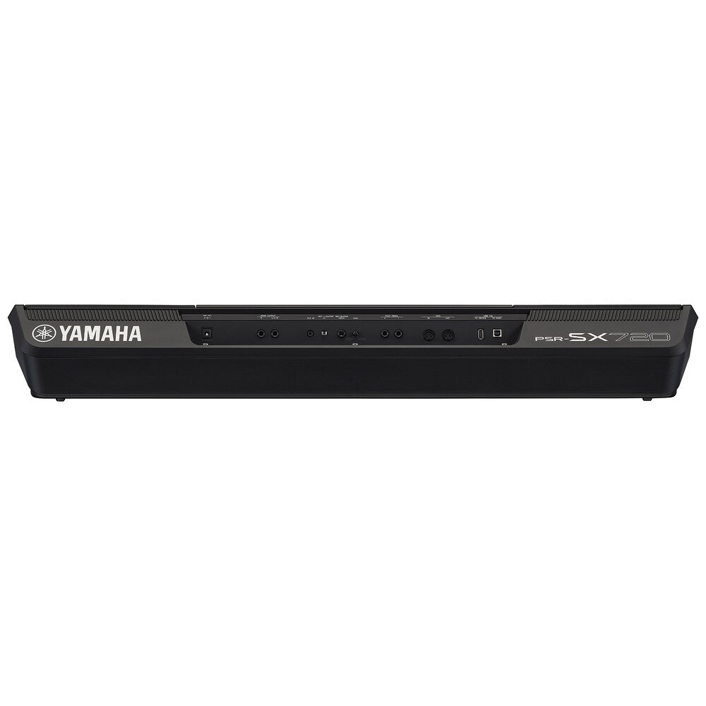 Yamaha PSR-SX720+ — rear view