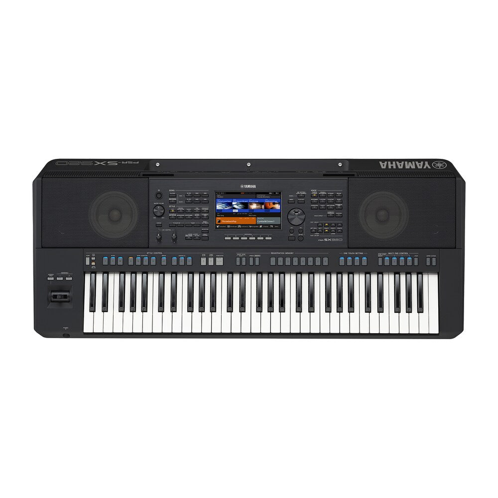 Yamaha PSR-SX920 — overhead view