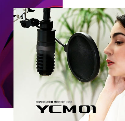Yamaha YCM01 Condenser Microphone – official Yamaha product image 4