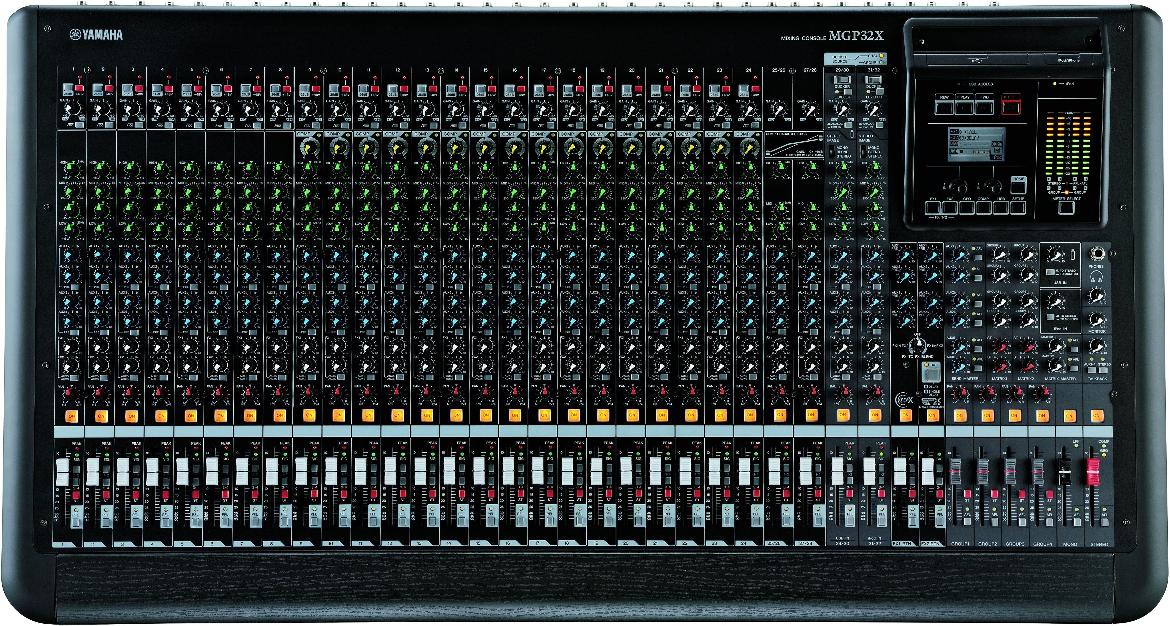 Yamaha MGP32X 32-Channel Premium Analog Mixing Console