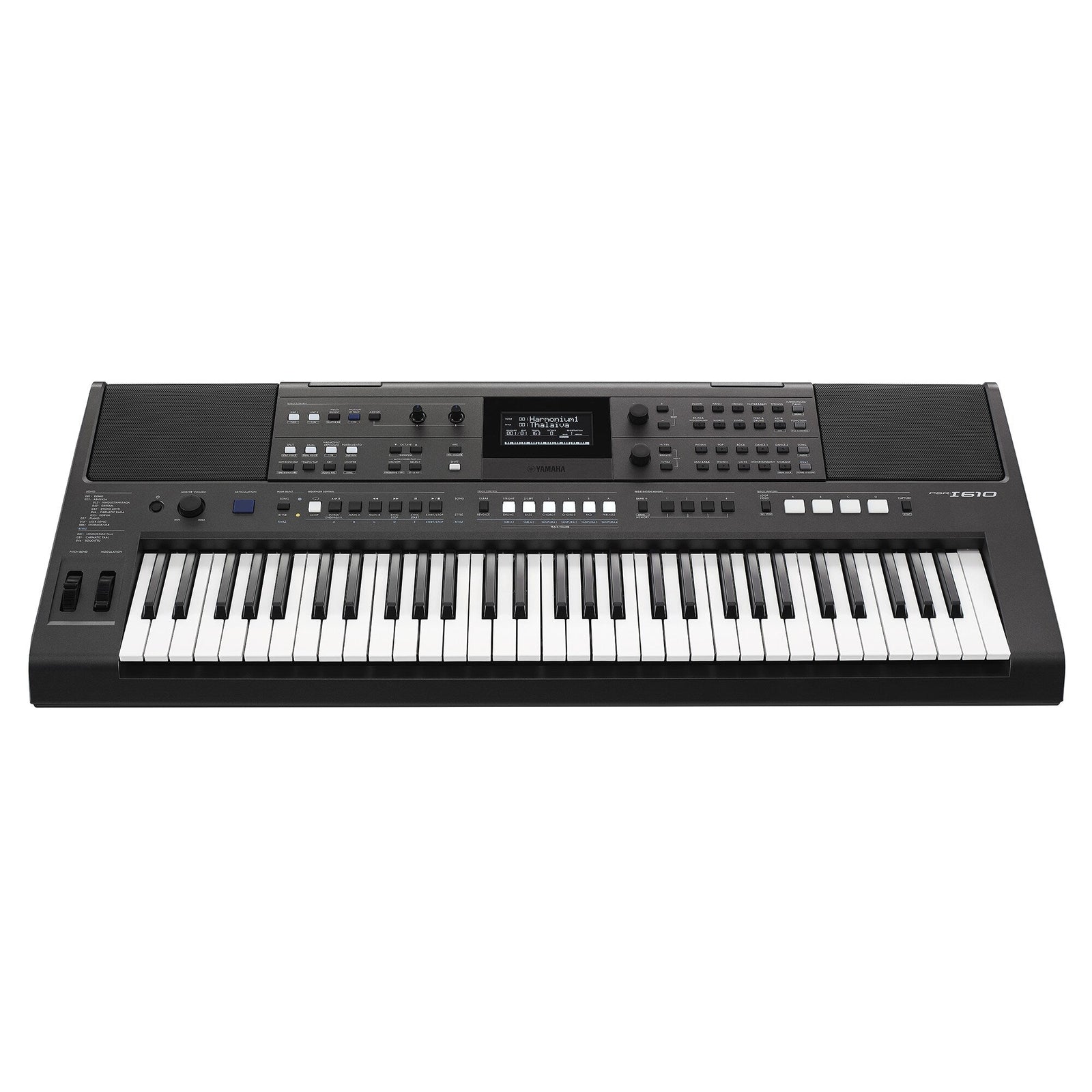 Yamaha PSR-I610 &mdash; front view
