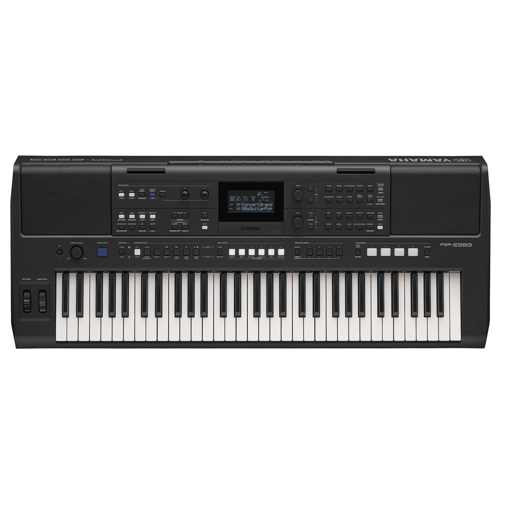 Yamaha PSR-E583 61-Key Portable Performance Keyboard