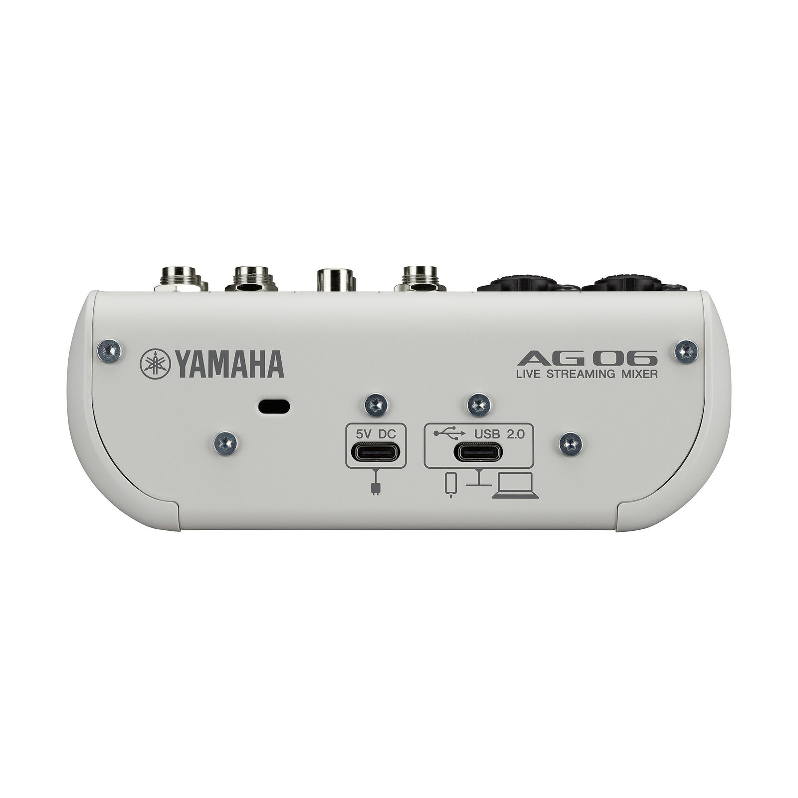 Yamaha AG06MK2 6-Channel Live Streaming Mixer & USB Audio Interface &ndash; view 3
