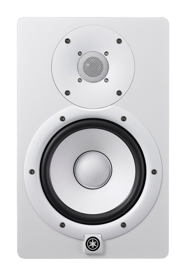 Yamaha HS7 Powered Studio Monitor - Single Speaker, White