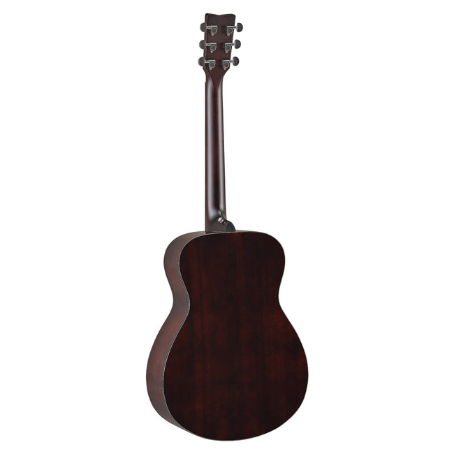 Yamaha TAS1E in Natural, rear three-quarter view of the mahogany back