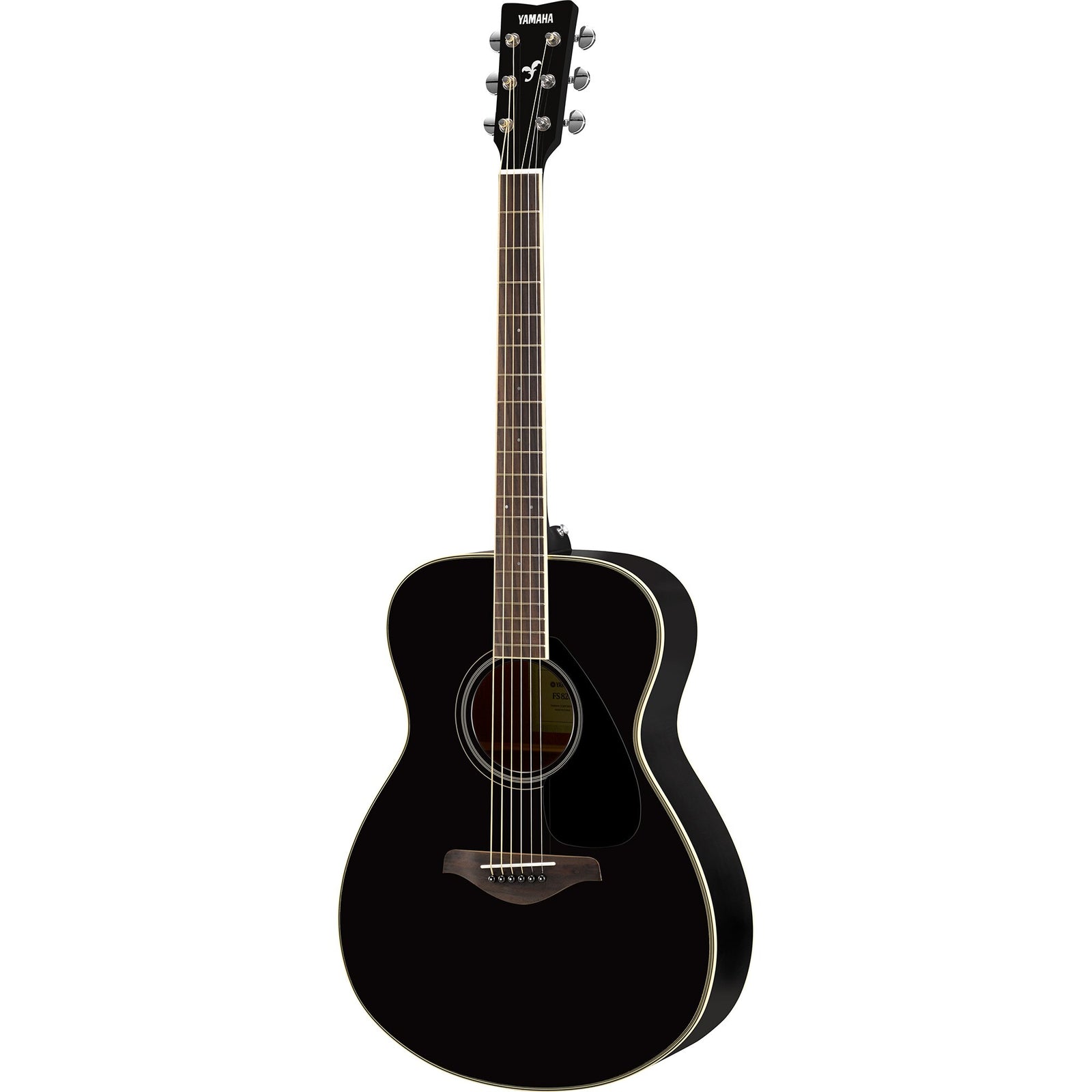 Yamaha FS820 Concert Acoustic Guitar &ndash; Black