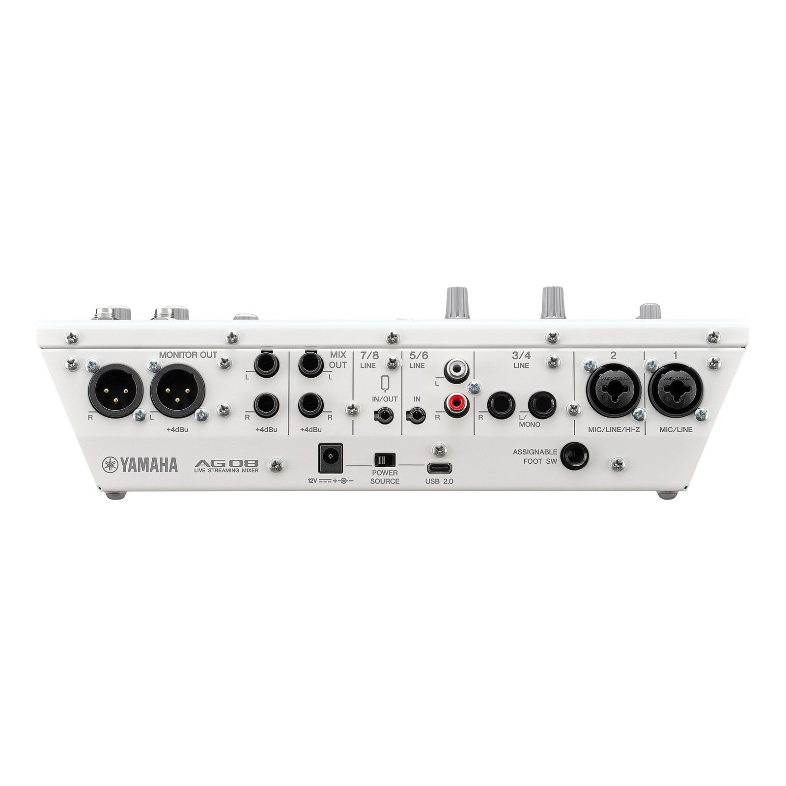 Yamaha AG08 8-Channel Live Streaming Mixer & USB Audio Interface &ndash; view 11