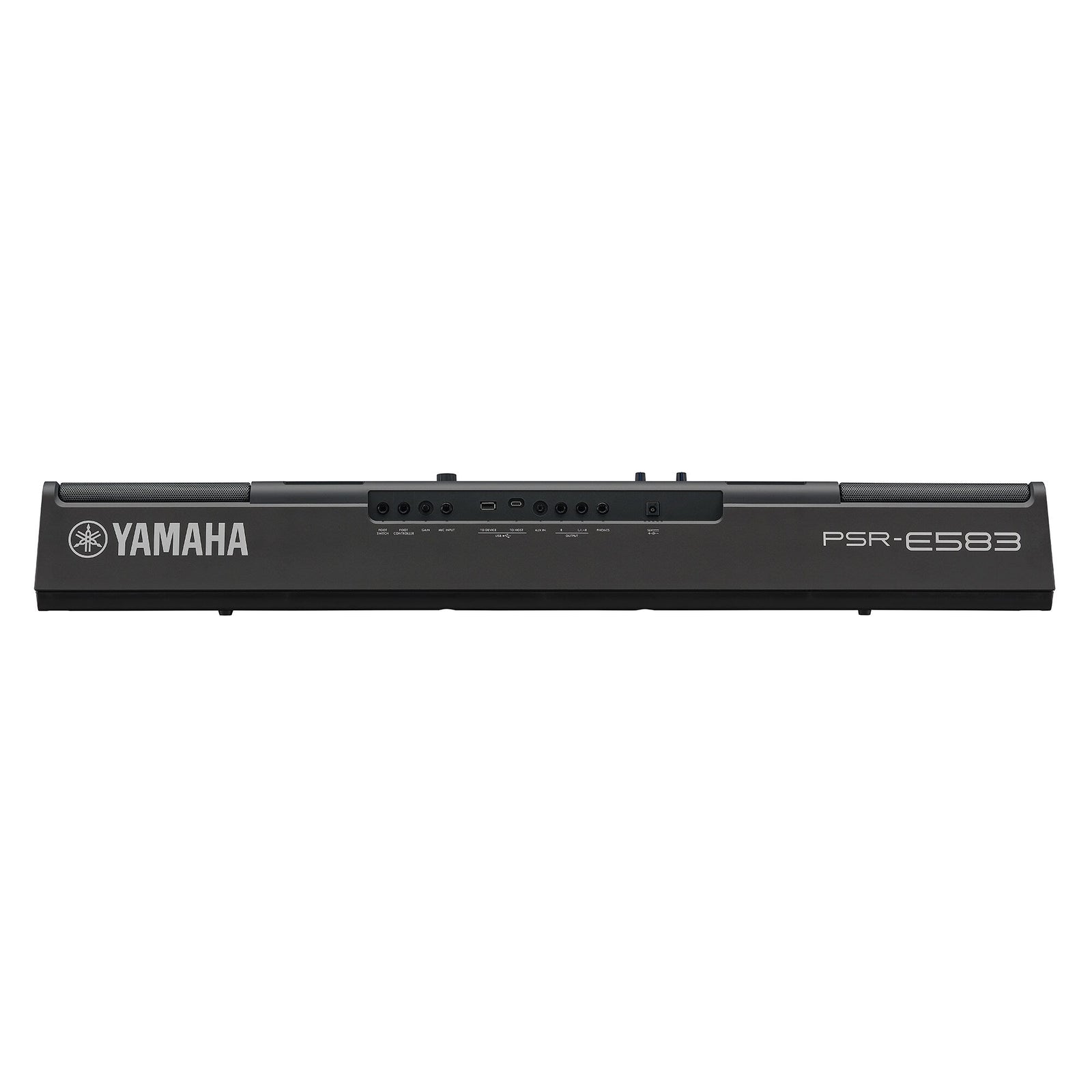 Yamaha PSR-E583 &mdash; rear view