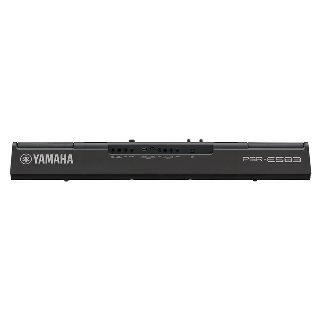 Yamaha PSR-E583 &mdash; rear view