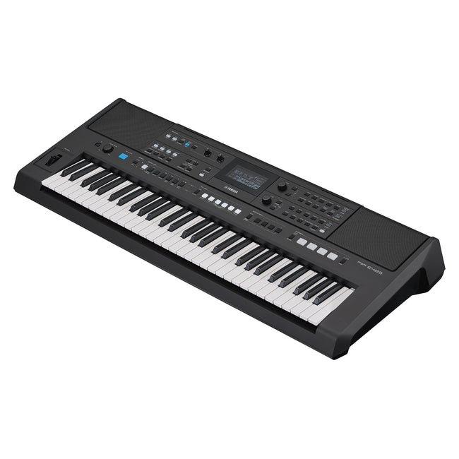 Yamaha PSR-E483 &mdash; diagonal side view