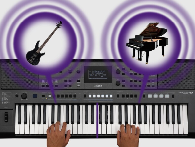 Yamaha PSR-I510 Dual, Split and Arpeggio