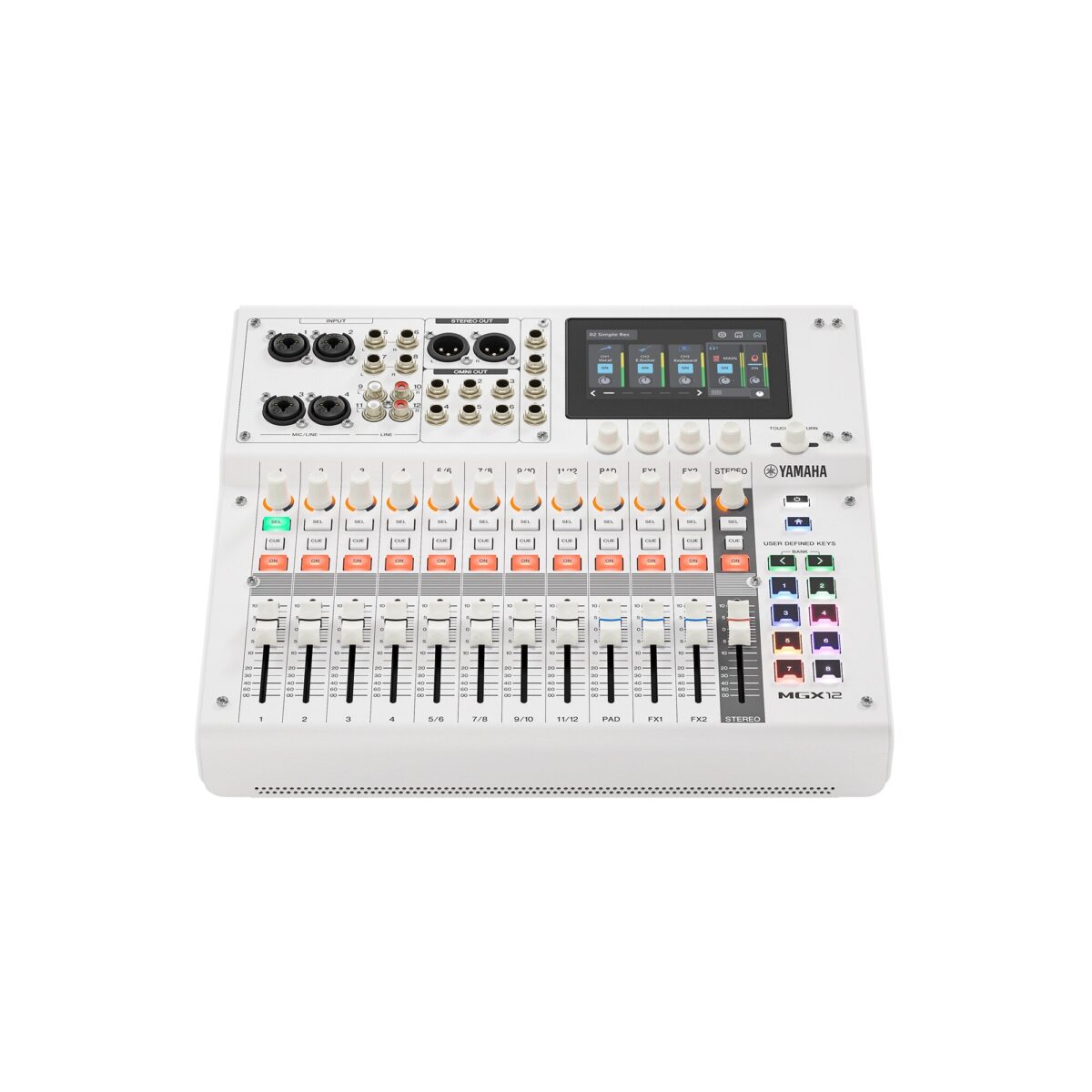Yamaha MGX12 Digital Mixing Console with Multitrack Recording