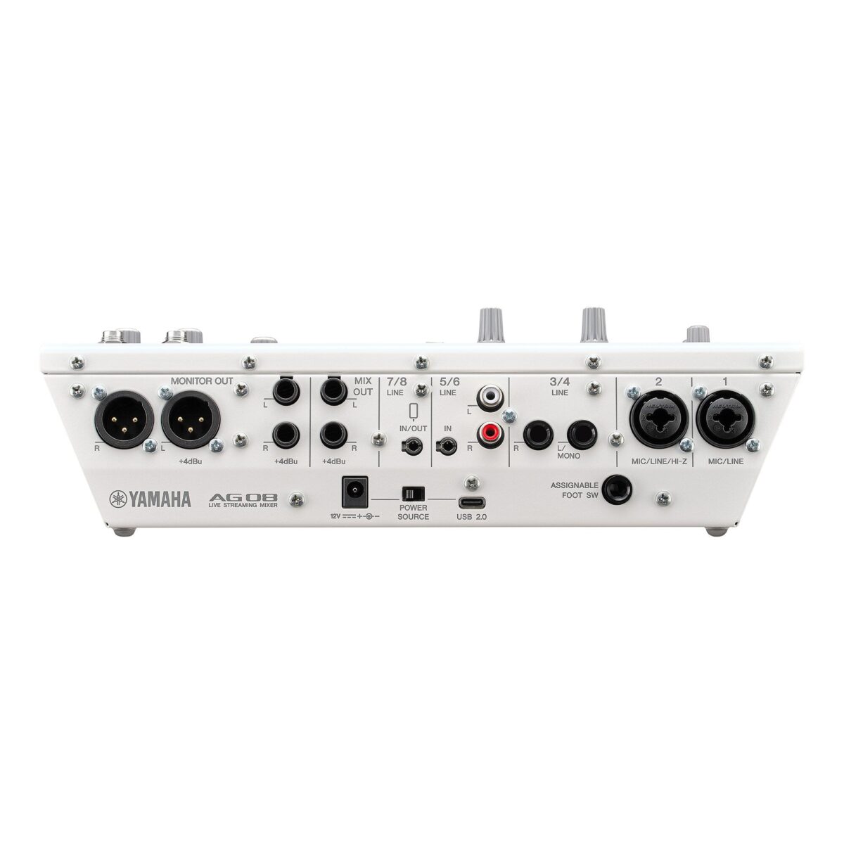Yamaha AG08 8-Channel Live Streaming Mixer & USB Audio Interface