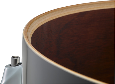 Six-ply 6 mm birch shell on the Yamaha Recording Custom RBS1455 snare drum