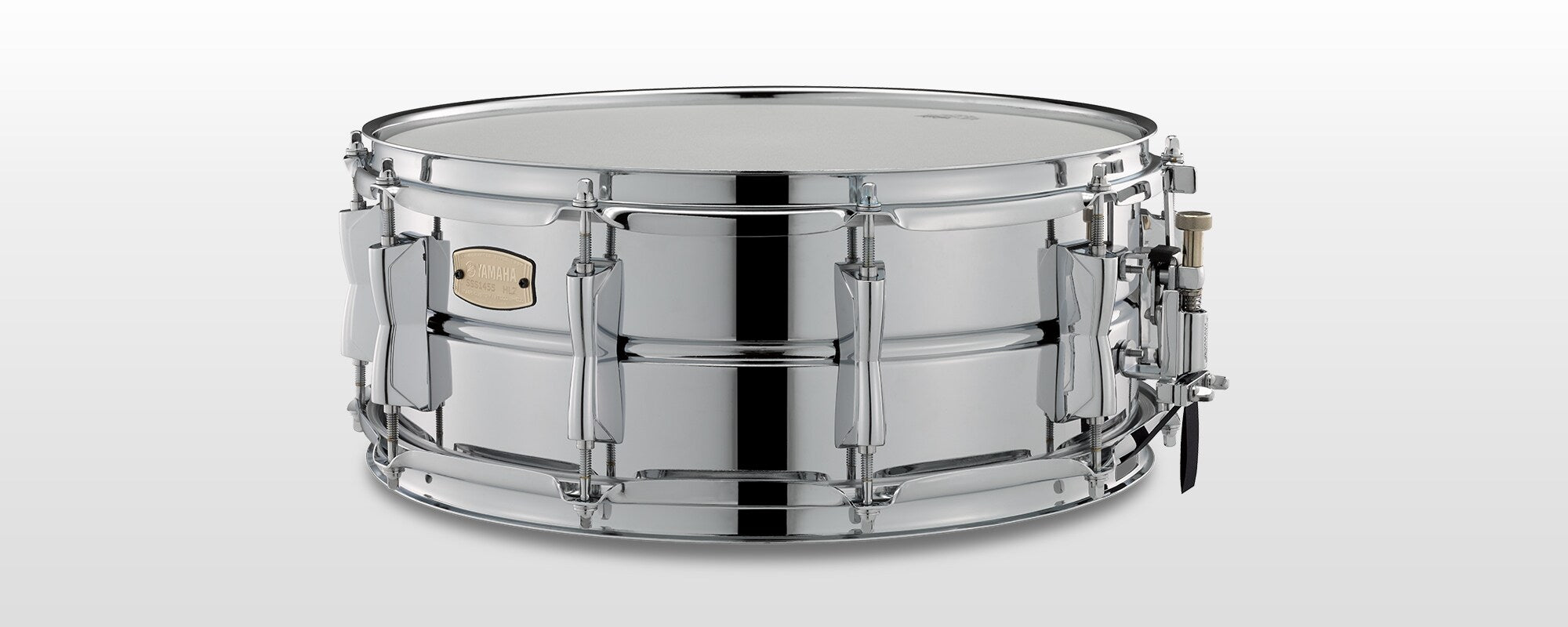 Yamaha Stage Custom steel snare drums SSS1455 and SSS1465