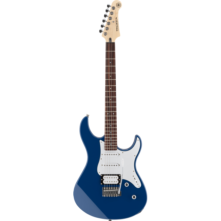 Yamaha PACIFICA112V electric guitar in United Blue, front view