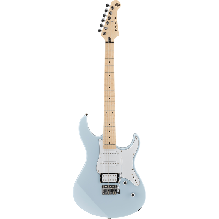 Yamaha PACIFICA112VM electric guitar in Ice Blue, front view